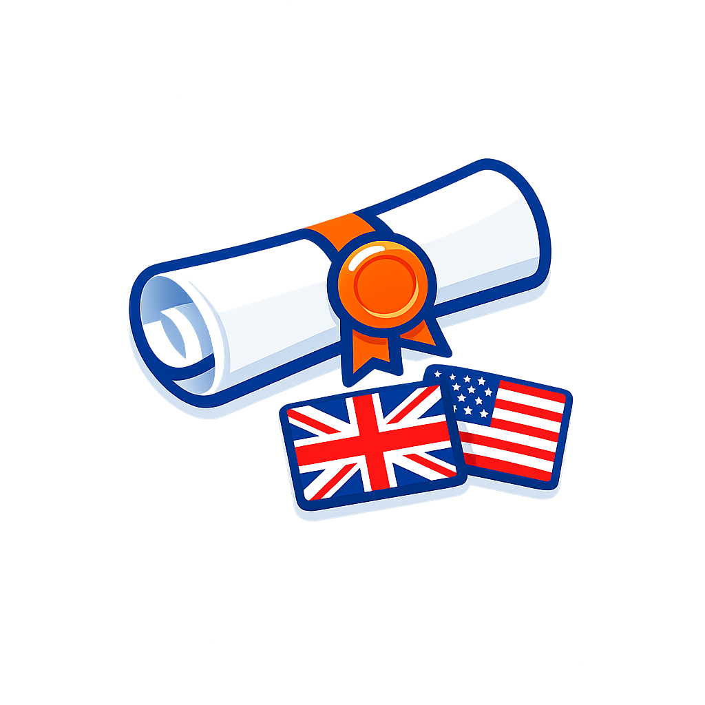 Британский или американский диплом